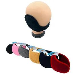 48 Bulk Adjustable Wrap Around Fleece Earmuffs