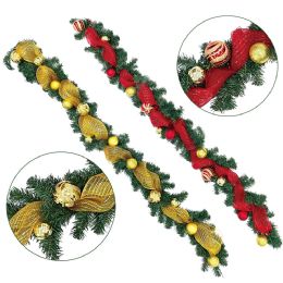12 Bulk Christmas Garland Gold And Red