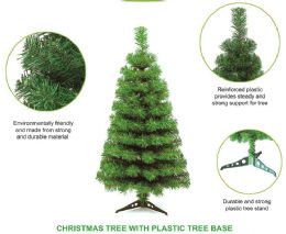 12 Bulk 4ft 110 Tips Pvc Christmas Tree