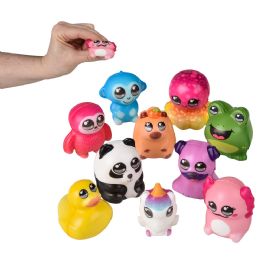 600 Bulk 600 (t) Micro Squish Animal Assortment 2-inch 50/unit