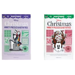 48 Bulk Disney Christmas Variety Puzzles 2 Assorted Counter Display
