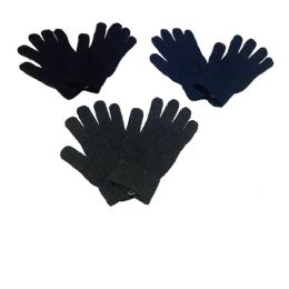 36 Bulk Men Winter Glove Asst Color
