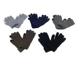 36 Bulk Mens Winter Glove Touchscreen Compatible