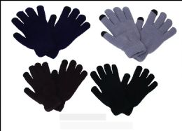 36 Bulk Mens Winter Glove Touchscreen Compatible