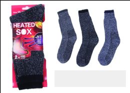 30 Bulk 30 Mens Heated Thermal Sock
