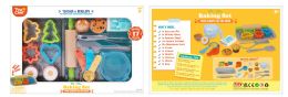 12 Bulk 17pc Toy Baking Set