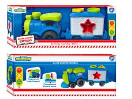 12 Bulk Train Trailer With Blocks