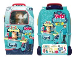 8 Bulk Cat Luggage Play Set