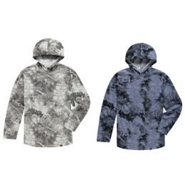 35 Bulk Men's/boys' Long Sleeve TiE-Dye Hoodie