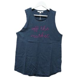 72 Bulk Off The Market Graphic Sleeveless Tee Medium