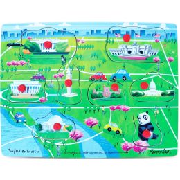 30 Bulk Dc Monuments Peg Puzzle