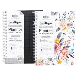 12 Bulk JuL-2022-DeC-2023 Monthly / Weekly Planner