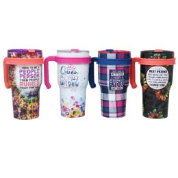 20 Bulk Roughneck 30oz SS Insulated Tumbler With Handle Assorted