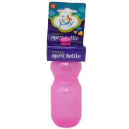 48 Bulk 11oz Pink Toddler Sports Bottle