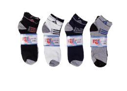 156 Bulk Men's Quarter Ankle Socks 10-13