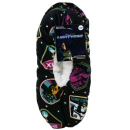 12 Bulk 1pk M/l Boys Lightyear Star Command Snuggle Toe Booties