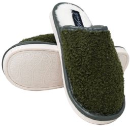 18 Bulk Olive Ladies Slippers Size 10