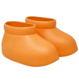 6 Bulk Orange Women Low Astro Boots 3-Asst Size