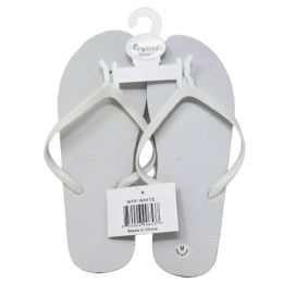 50 Bulk White Woman Sandal 3-Asst Size