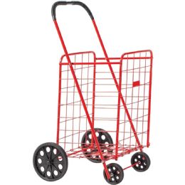 3 Bulk Large Collapsible Utility Shopping Cart 50lb Capacity