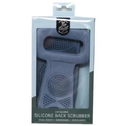 48 Bulk DuaL-Sided Silicone Back Scrubber