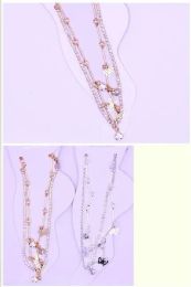 72 Bulk Delicate Butterfly Anklets - Assorted