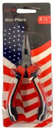 12 Bulk 5-inch Mini Pliers With Usa Flag Design