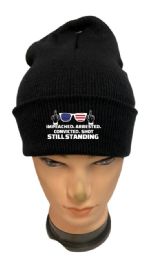 12 Bulk "impeached. Arrested. Convicted. Shot. Still Standing" Beanies