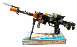 12 Bulk Camouflage Machine Toy Gun W/ Lights & Sounds
