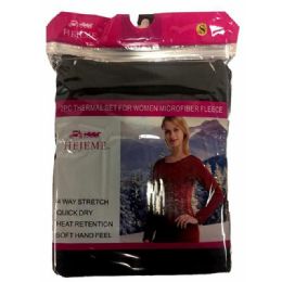 12 Bulk Women's Thermal Wear Set With Shirt & Pants - Assorted