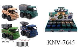 12 Bulk Pull Back Military Vehicle And Truck
