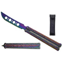 12 Bulk 11-inch Big Boy's Butterfly Trainer - Rainbow