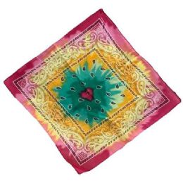 12 Bulk TiE-Dye Bandanas