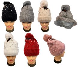 12 Bulk Ladies Winter Hats