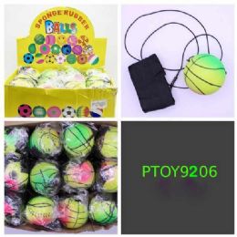 24 Bulk Tie Dye Color Boomerang Ball