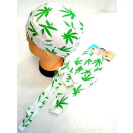 12 Bulk Marijuana Skull Caps - White
