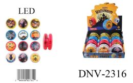 12 Bulk Halloween Style Yoyo Ball