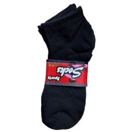 120 Bulk Black Woman Socks