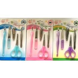 12 Bulk 5 Pc Manicure Set - Assorted