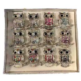 12 Bulk Owl Style Fashion Ring