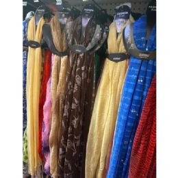 120 Bulk Close Out Assorted Style And Color Light Weight Scarves