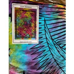 5 Bulk Tie Dye Sun Moon & Star Tapestries