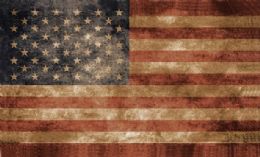 12 Bulk Vintage Distressed Usa Flags - 3' X 5'