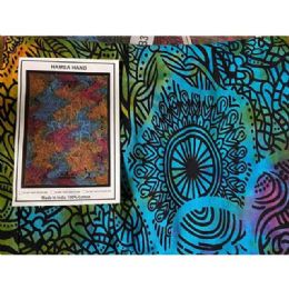5 Bulk Tie Dye Hamsa Hand Tapestries