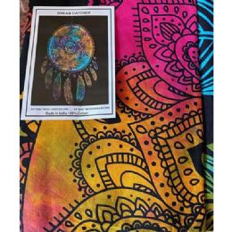 5 Bulk Tie Dye Dream Catcher Tapestries