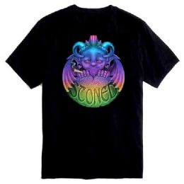 12 Bulk Stoned Gargoyle Black Color Tshirt
