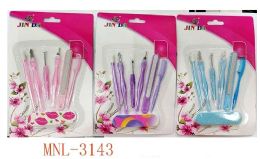12 Bulk 7 Pc Manicure Set - Assorted
