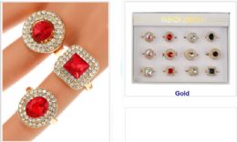 12 Bulk Ruby Diamond Ring