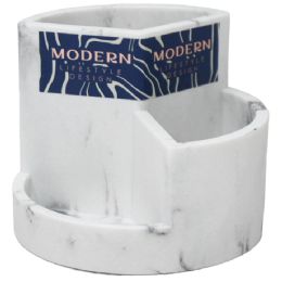 6 Bulk 3-Section Organizer - Marble Finish