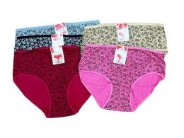 12 Bulk Womens Mommy Underwear Dainty Floral 